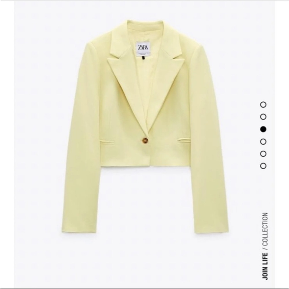 Cropped blazer